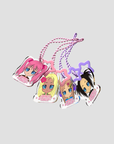 Girl World Keychain