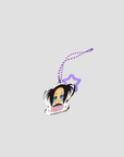 Girl World Keychain