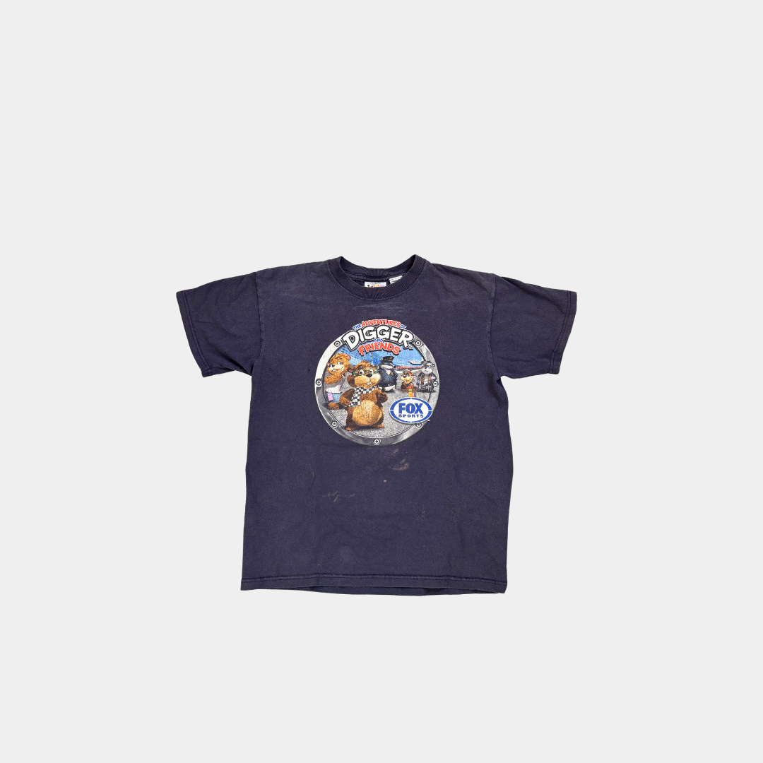 最新人気 '00s Vintage Digger WORLD ATOMIC – Tee NASCAR Sports Fox トップス