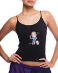 GLASS GIRL TANK