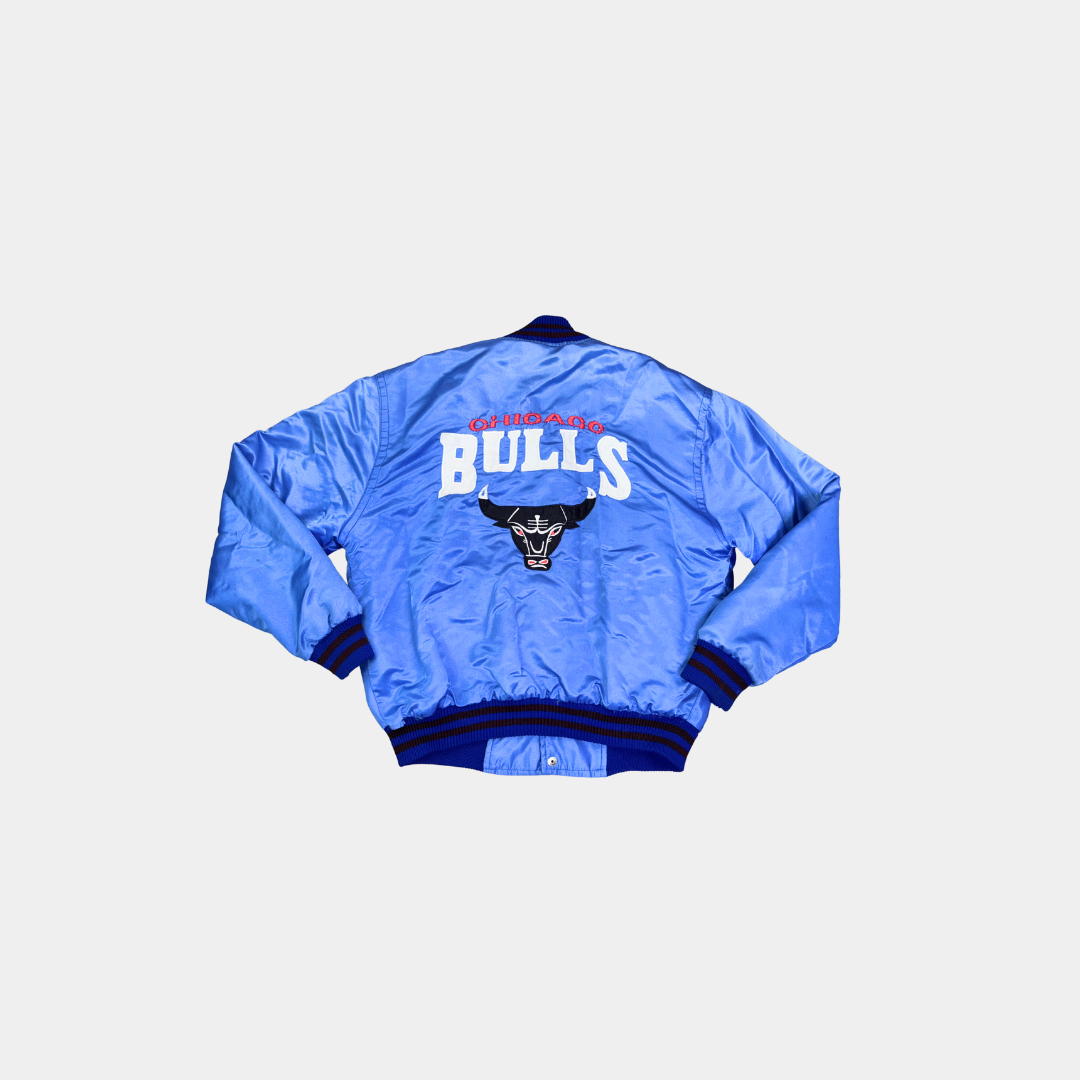 Vintage &#39;90s Bootleg Chicago Bulls Varsity Jacket
