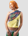 Rave State One Shoulder Tank