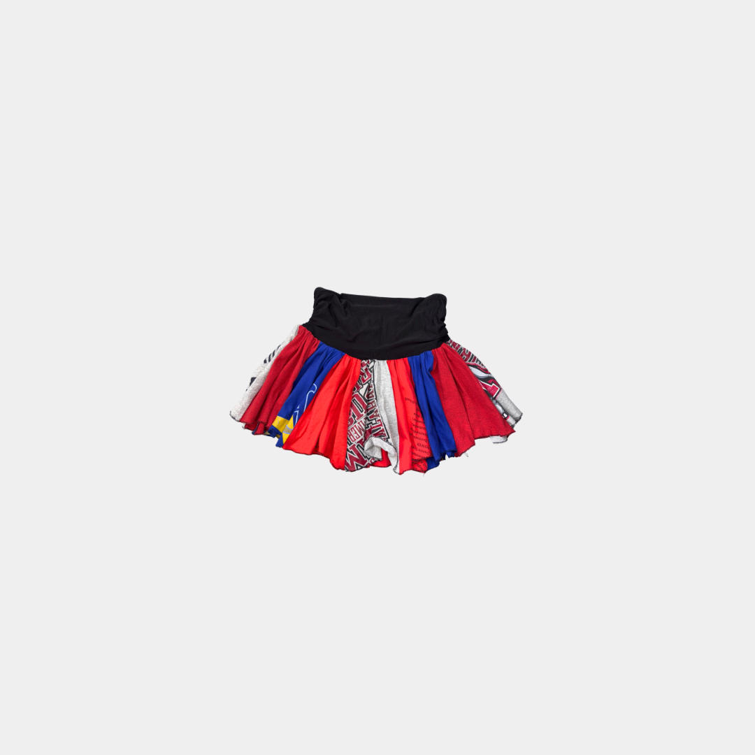 ONE-OFF SPORTY SPICE SKIRT