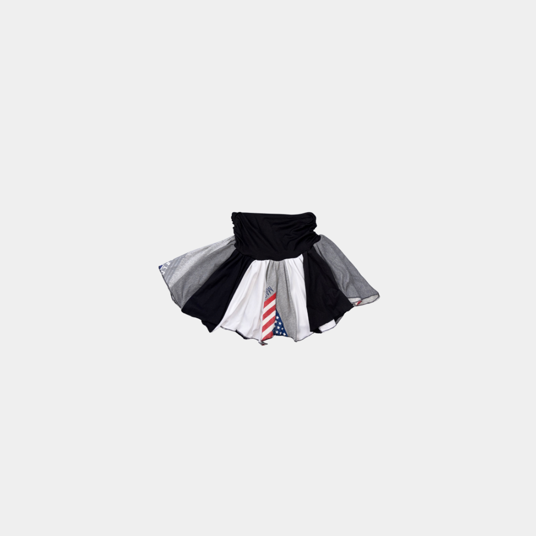 ONE-OFF SPORTY SPICE SKIRT