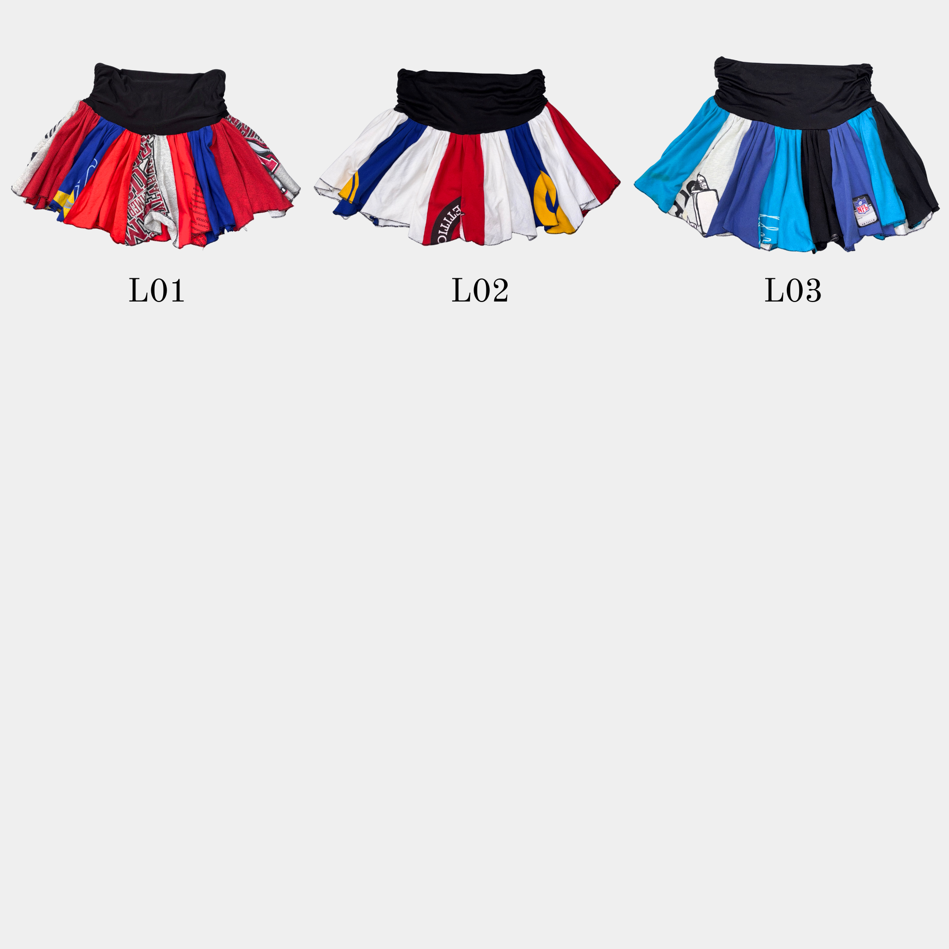 ONE-OFF SPORTY SPICE SKIRT
